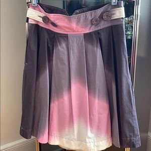 Hooch Medium Side Zippered Ombre Skirt